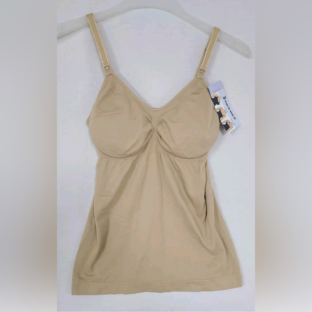 NWT Motherhood Seamless Convertible Nursing Cami Medium